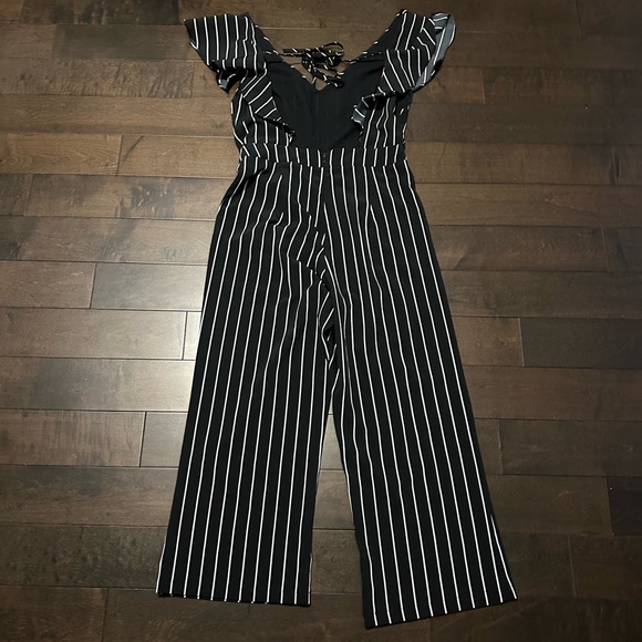 Etophe Studios Black & White Jumpsuit - Size Medium - Picture 4 of 8